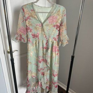 Asian Style Dress - Size EU L